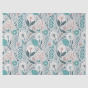 Papier Mousseline Dandelion Whimsical & Floral Folk Art Seamless (2)