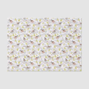 Papier Mousseline Dans un poirier