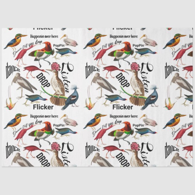 Papier Mousseline Danse (Recto)