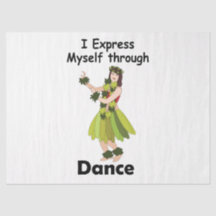 Danseuse de Hula S'exprimant par la Danse