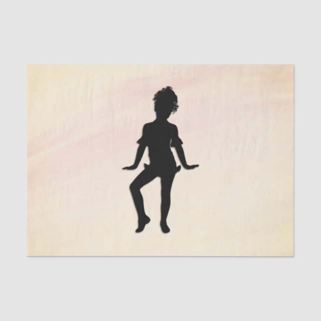 Papier Mousseline Danseuse la plus mignonne Mellow Yellow (Recto)