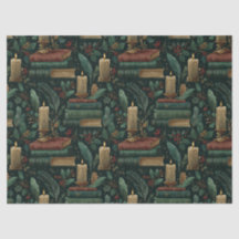 Dark Academia Livre Lover Tissue Paper