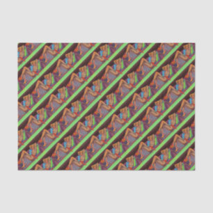 Papier Mousseline début des années 1940 Belle petite épingle