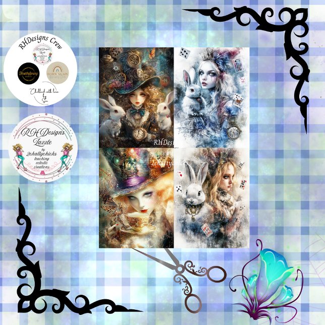 Papier Mousseline Découpage (Créateur téléchargé)