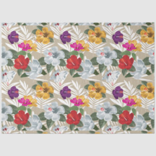 Papier Mousseline découpage à fleurs de pivoine