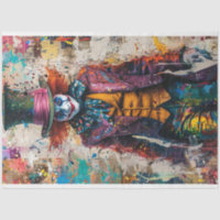 Découpage Art numérique Bouffon Fantaisiste