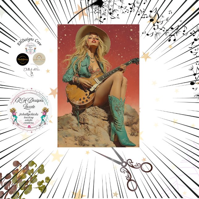 Papier Mousseline Découpage Artiste Alizabeth le créateur de contenu (Créateur téléchargé)