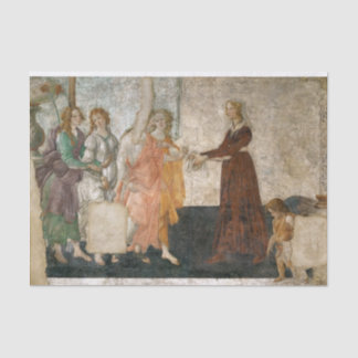 Papier Mousseline Découpage Botecelli