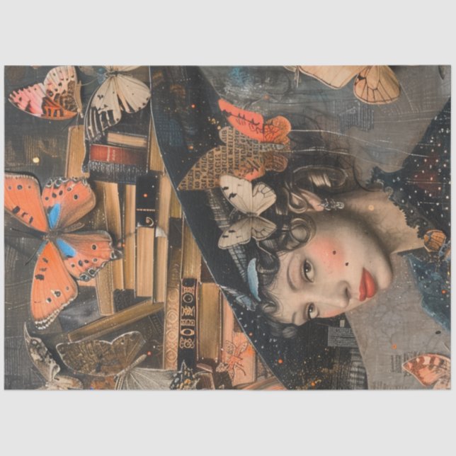 Papier Mousseline Découpage Casquette de bibliothèque scolaire avec  (Recto)