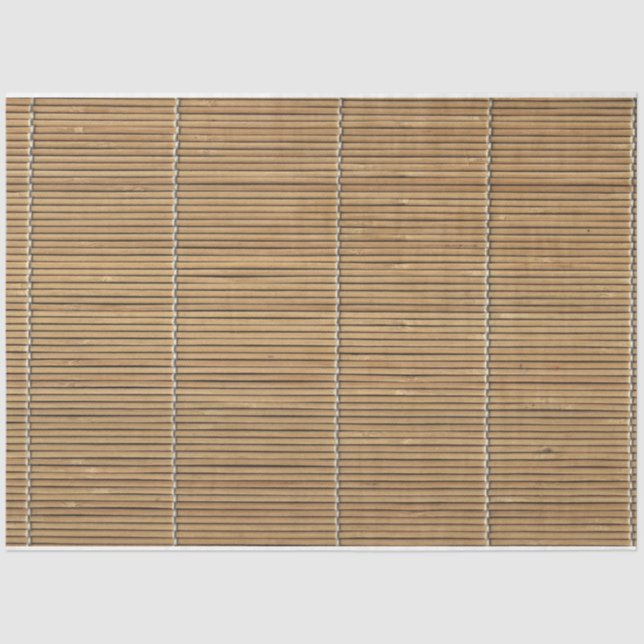 Papier Mousseline Découpage couleur bambou 14 papier tissu Arrière - (Recto)