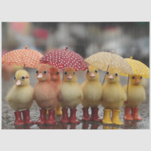 Papier Mousseline Découpage Couteaux d'été Whimsical en pluie