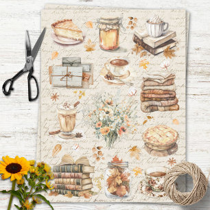 Papier Mousseline Découpage d'automne préféré essentiel esthétique