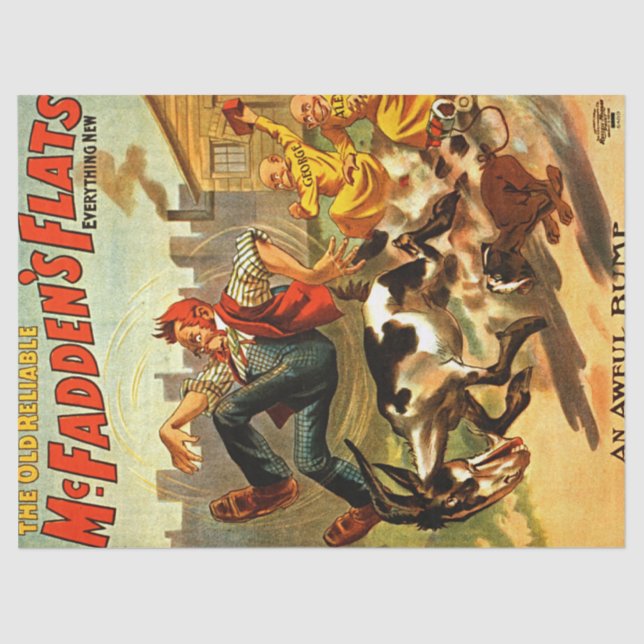 Papier Mousseline Découpage de choc terrible (Recto)