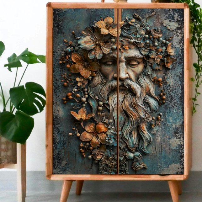 Papier Mousseline Découpage de Dieu grec (Créateur téléchargé)