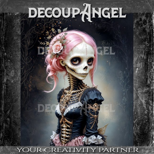 Papier Mousseline Découpage de fleurs victoriennes (Créateur téléchargé)