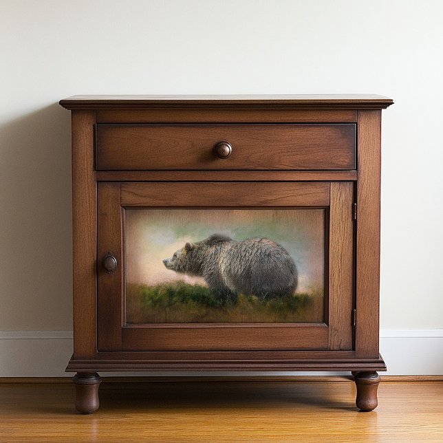 Papier Mousseline Découpage de la faune des grizzlis (Créateur téléchargé)