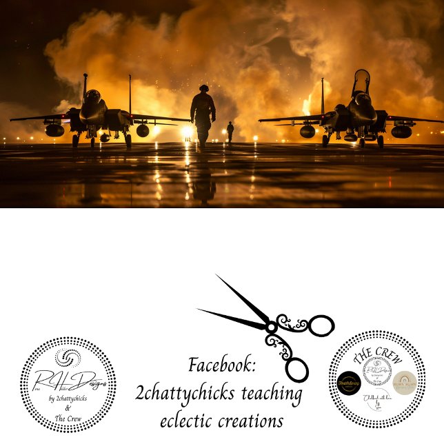 Papier Mousseline Découpage de la fusée de tir USAF Jet (Créateur téléchargé)