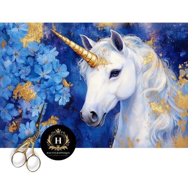 Papier Mousseline Découpage de la licorne mystique (Créateur téléchargé)
