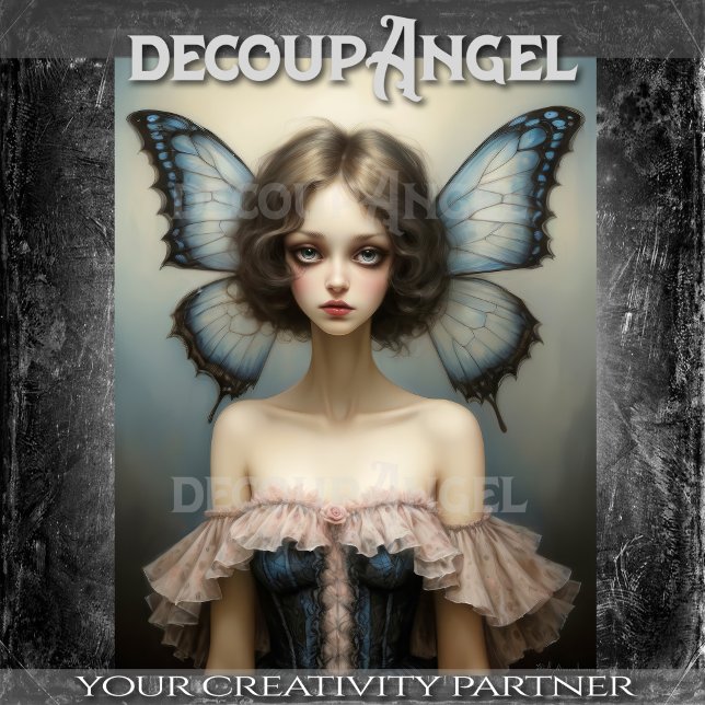 Papier Mousseline Découpage de l'effet papillon (Créateur téléchargé)