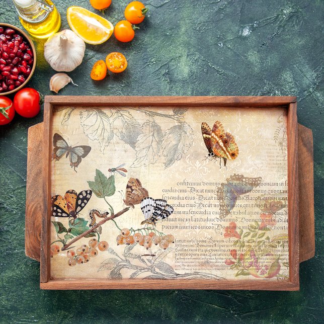 Papier Mousseline Découpage de l'éphémère de papillon vintage (Créateur téléchargé)