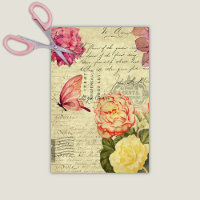 Découpage de l'Ephémère florale antique