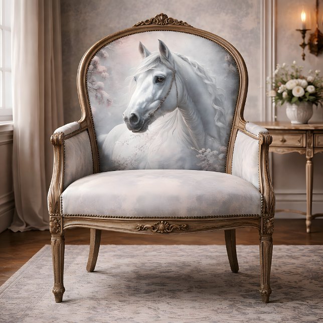 Papier Mousseline Découpage de l'Étalon d'Hiver (Winter Stallion Decoupage Tissue Paper)