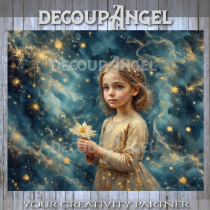 Papier Mousseline Découpage de l'innocence Starlit
