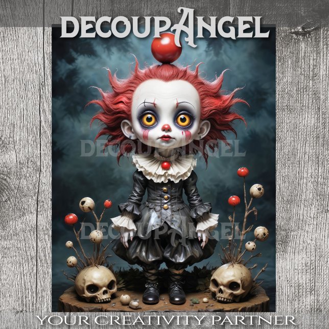 Papier Mousseline Découpage de l'innocence tordue (Créateur téléchargé)