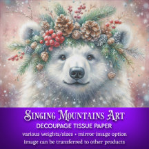 Découpage de l'ours polaire à couronne blanche d'h