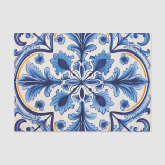 Papier Mousseline Découpage de motif portugais mignon