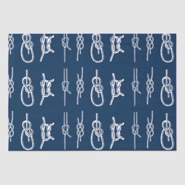 Papier Mousseline Découpage de noeuds de navigation (Recto)