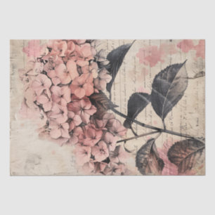 Papier Mousseline Découpage de parchemin d'illustration vintage Hydr