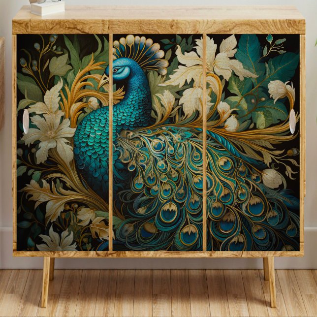 Papier Mousseline Découpage de Peacock de Golden Hues (Créateur téléchargé)
