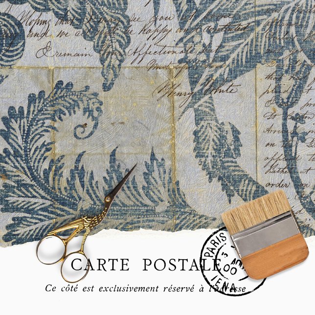 Papier Mousseline Découpage de texture vintage Rustique désaffectée (Créateur téléchargé)