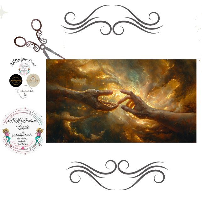 Papier Mousseline Decoupage Devine Connection Creation Faith Based (Créateur téléchargé)