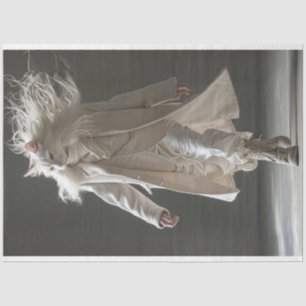 Papier Mousseline Découpage du défilé du défilé