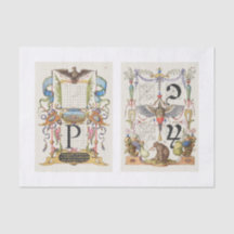 Découpage du jardin de calligraphie florale