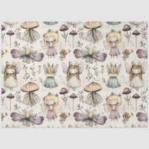 Découpage du jardin de fées et champignons de Whim