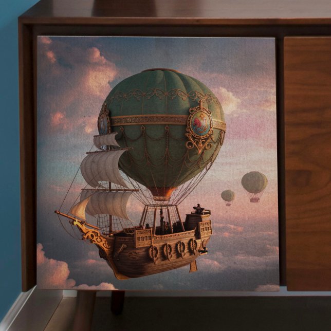 Papier Mousseline Découpage du navire à vapeur (Créateur téléchargé)