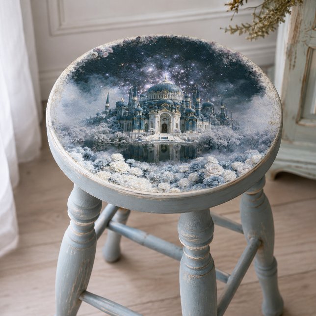 Papier Mousseline Decoupage du Palais Bleu Etoilé (Créateur téléchargé)
