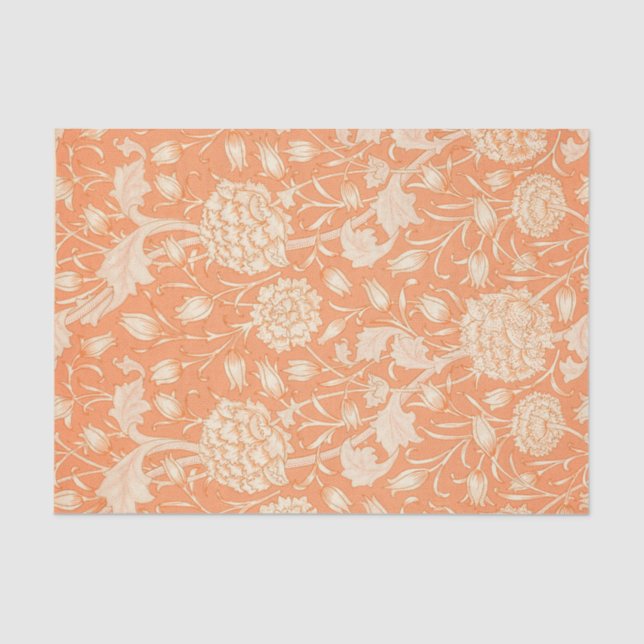 Papier Mousseline Découpage du papier de tissus William Morris (Recto)