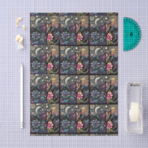 Papier Mousseline Découpage en carreaux de coyote sud-ouest