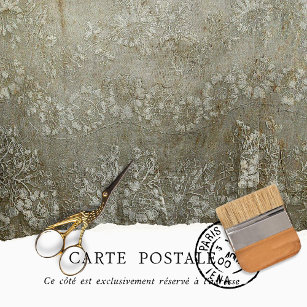 Papier Mousseline Découpage en dentelle vintage de texture rustique