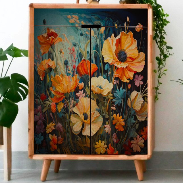Papier Mousseline Découpage Fleur sauvage géant (Créateur téléchargé)