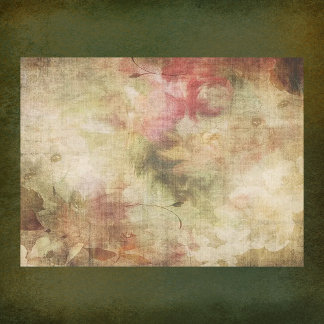 Papier Mousseline Découpage floral automne