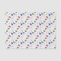 Découpage Jour d'anniversaire de hockey sur glace