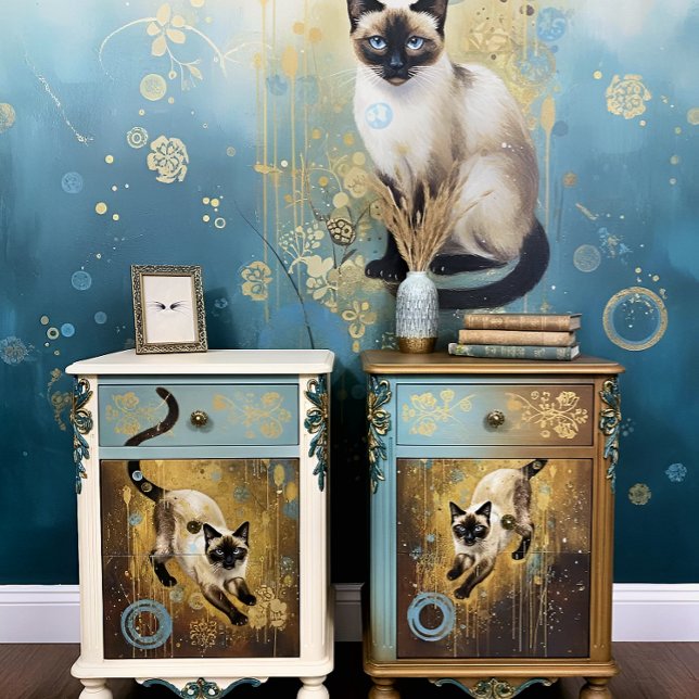 Papier Mousseline Découpage Kit Chaton Céleste (Créateur téléchargé)