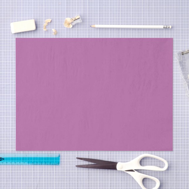 Papier Mousseline Découpage Lavande Uni  (Artisanat)