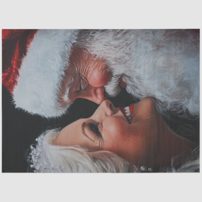 Papier Mousseline Découpage M. et Mme Claus Vérifier (Recto)