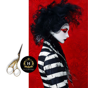 Papier Mousseline Découpage mode française découpée par bandes de mi